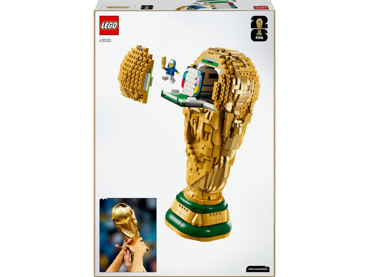 LEGO Editions Sports Offisiell pokal fra fotball-VM 43020 LEGO