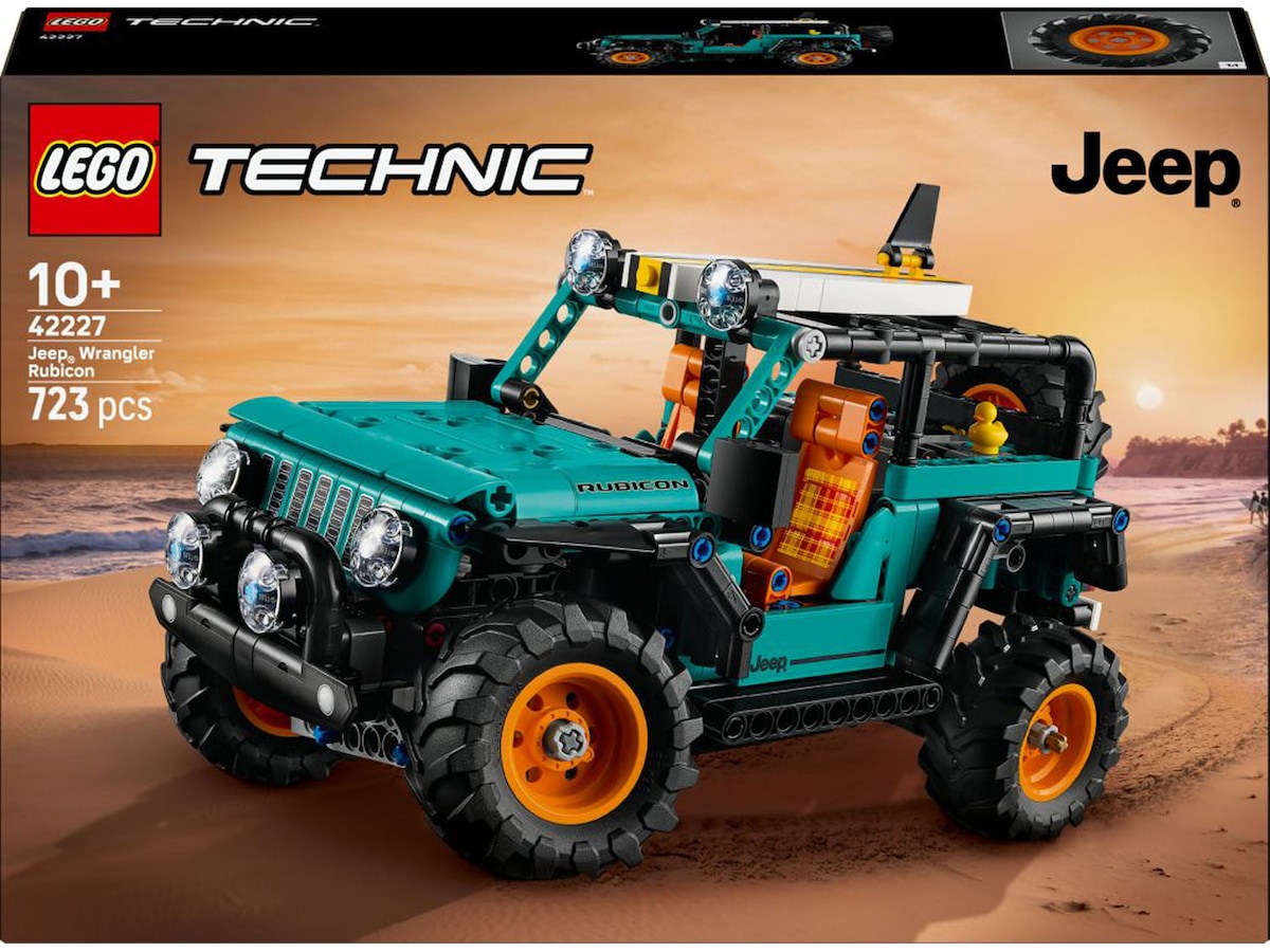 LEGO Technic Jeep Wrangler Rubicon SUV 42227
