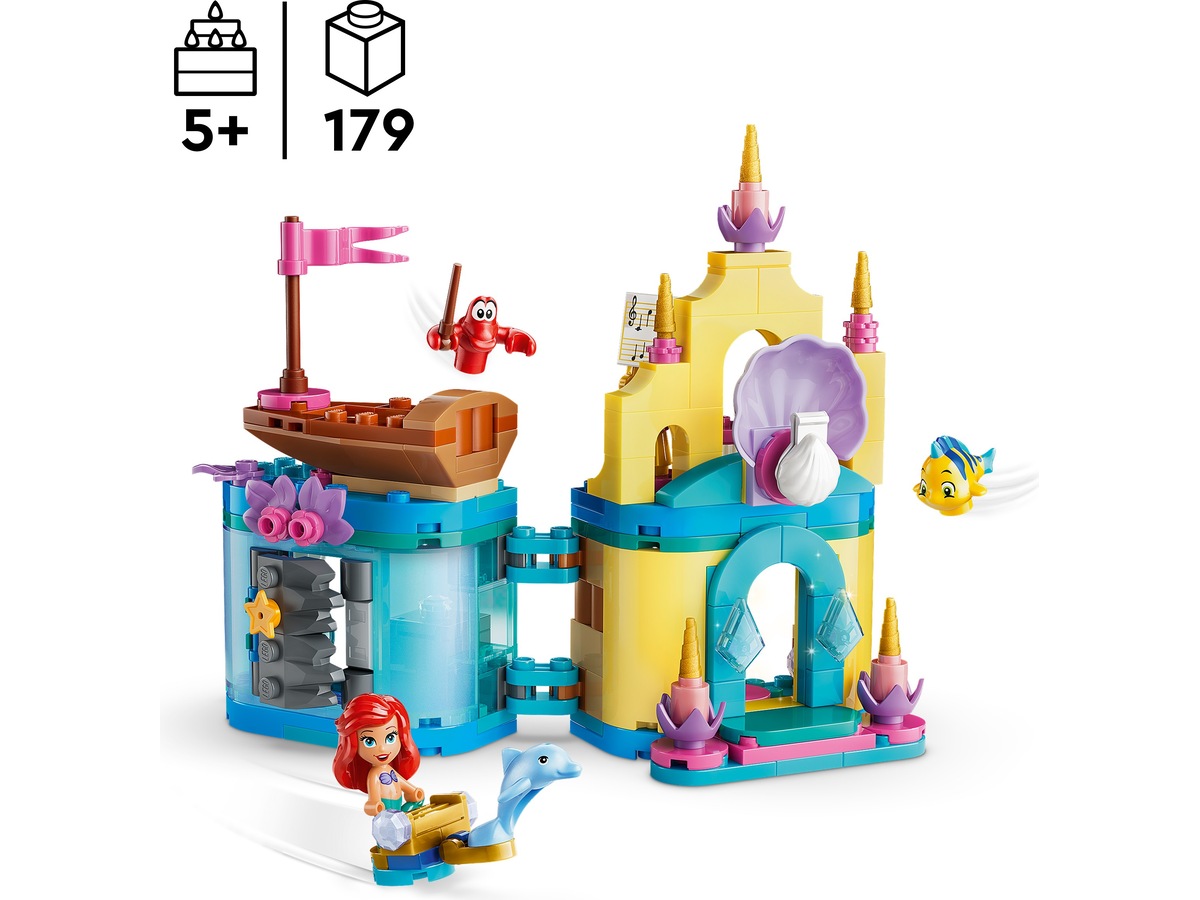 LEGO Disney Princess Ariels magiske minipalass 43285 LEGO