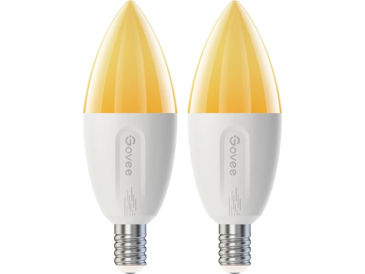 Govee E14 LED Smart lyspære (2-pack) Lyspærer & LED-pærer