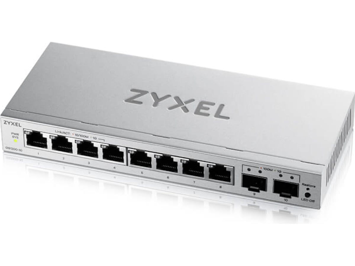 Zyxel GS1200-10V3-EU0101F switch Switch