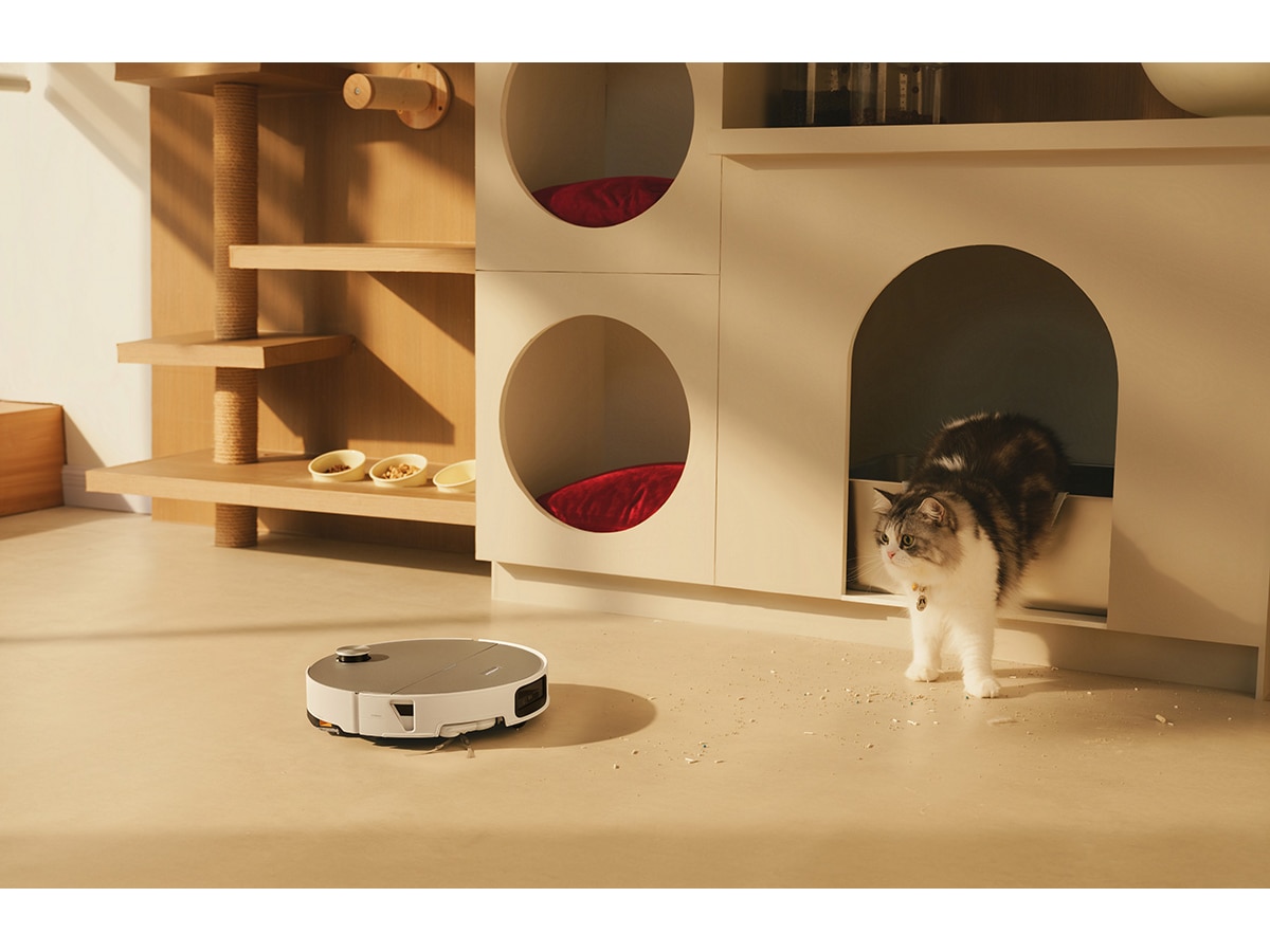 Roborock Saros 20 Sonic Complete hvit Robotstøvsugere