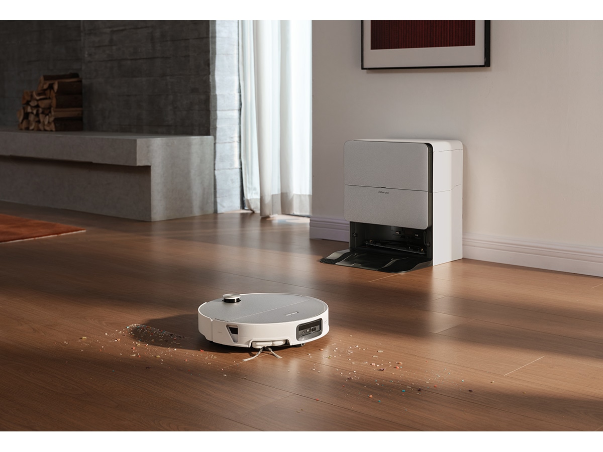 Roborock Saros 20 Sonic Complete hvit Robotstøvsugere