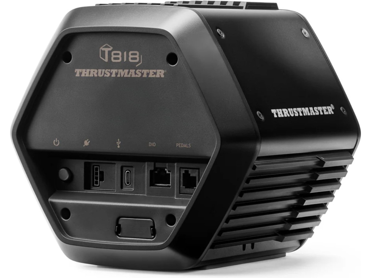 THRUSTMASTER T818 SERVO BASE BLACK EDITION Ratt & pedaler