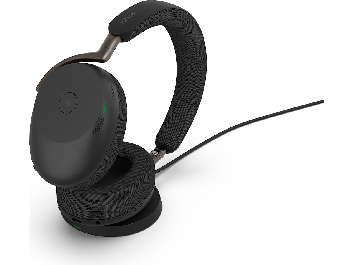 Jabra Evolve3 85 Link390c MS Stereo (sort) Hodesett, trådløse