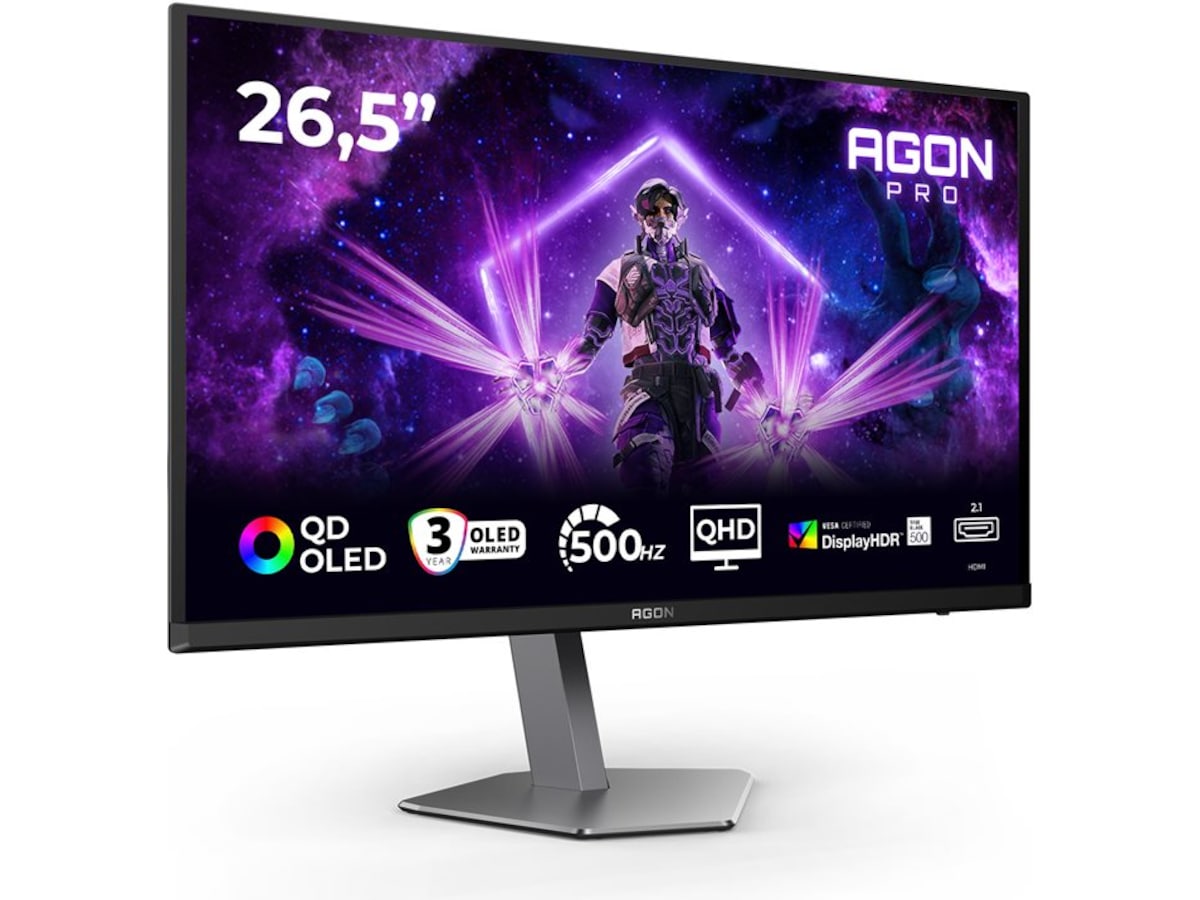 AOC Agon Pro 27" gamingskjerm AG276QKD2 Skjermer