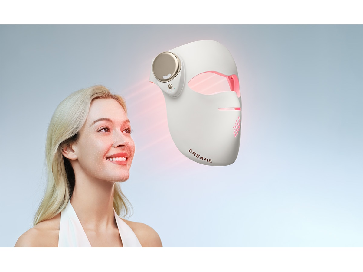 Dreame LED-maske - Beige Ansiktspleie