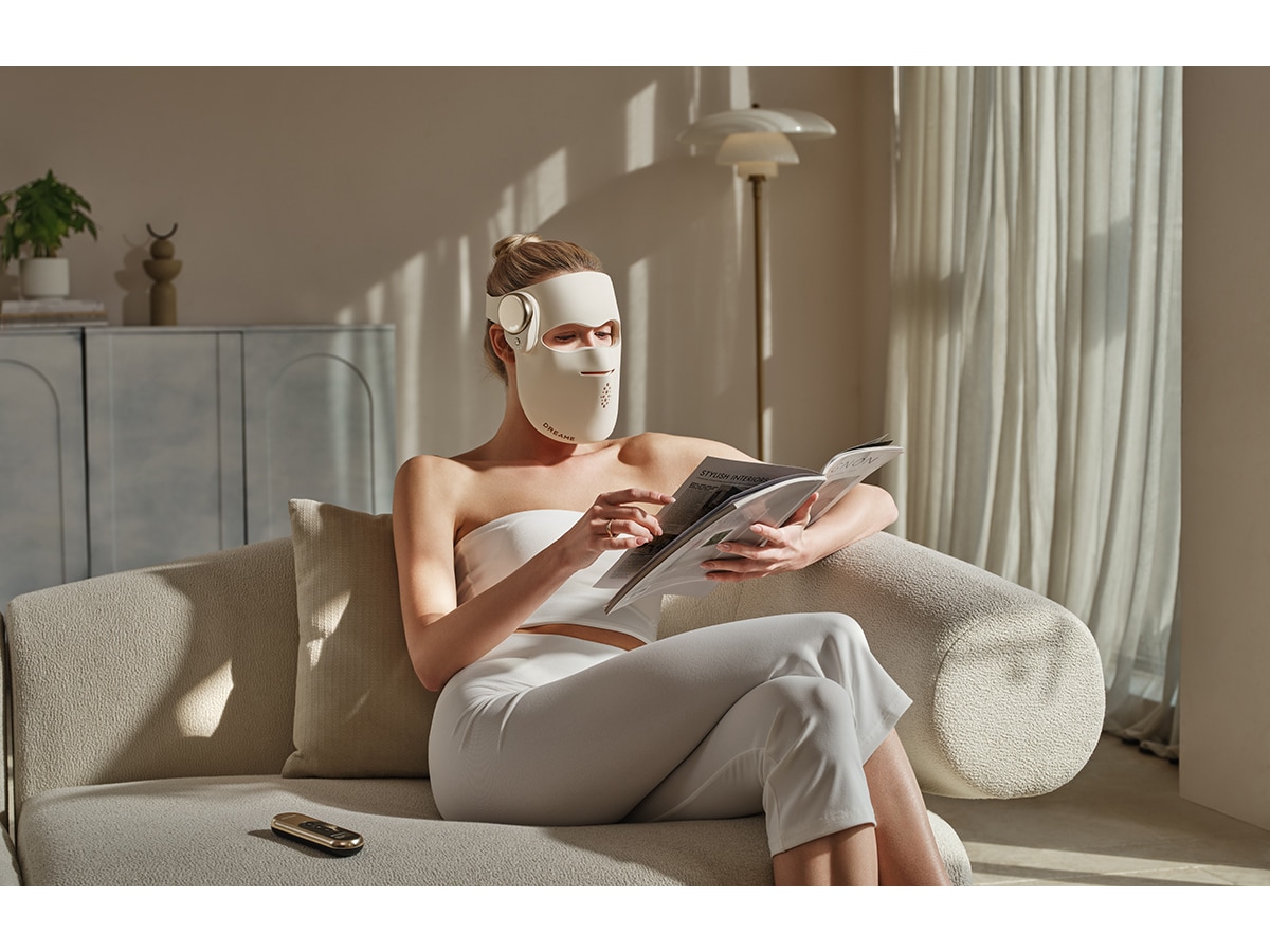 Dreame LED-maske - Beige Ansiktspleie
