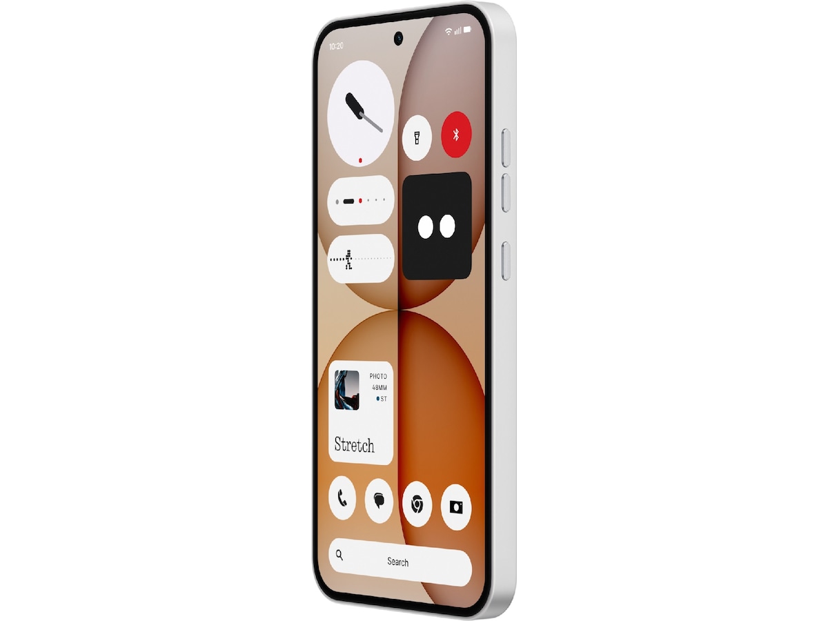 Nothing Phone (4a) 128GB (hvit) Mobiltelefoner