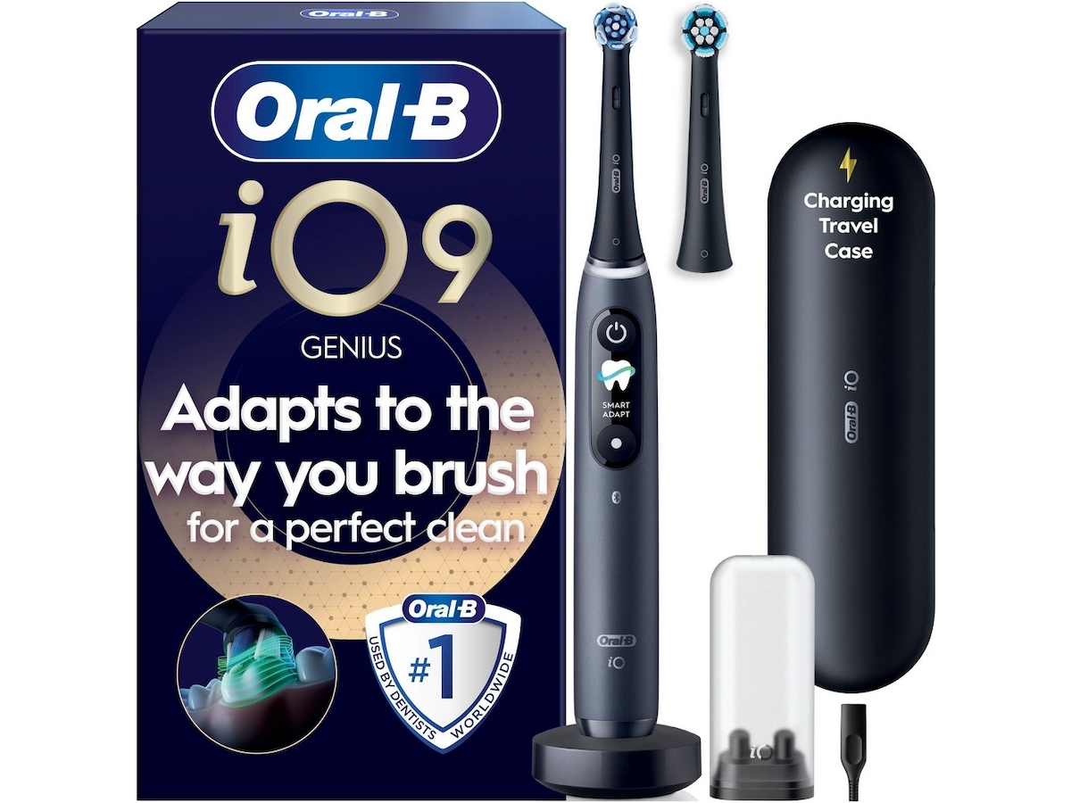 Oral-B iO9 elektrisk tannbørste (sort)