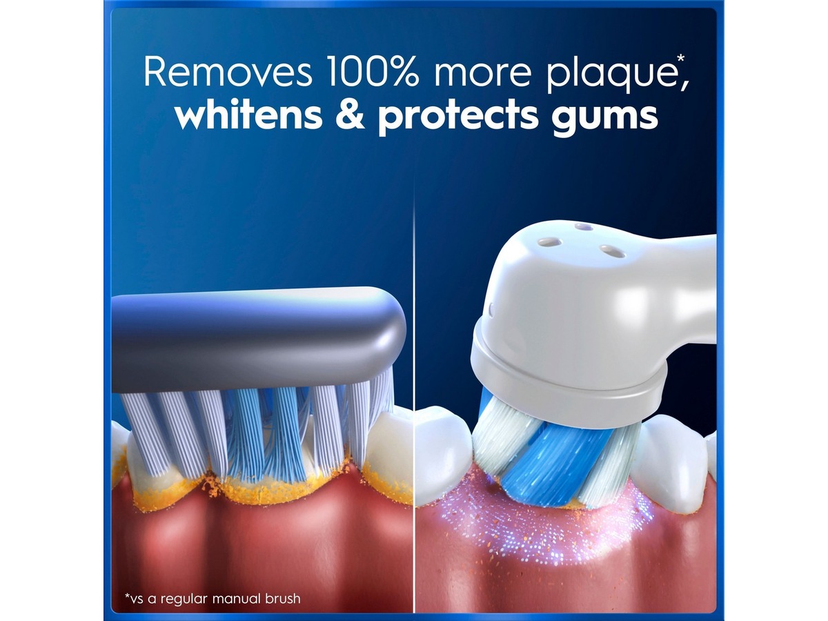 Oral-B iO5 elektrisk tannbørste (hvit) Tannbørstehoder