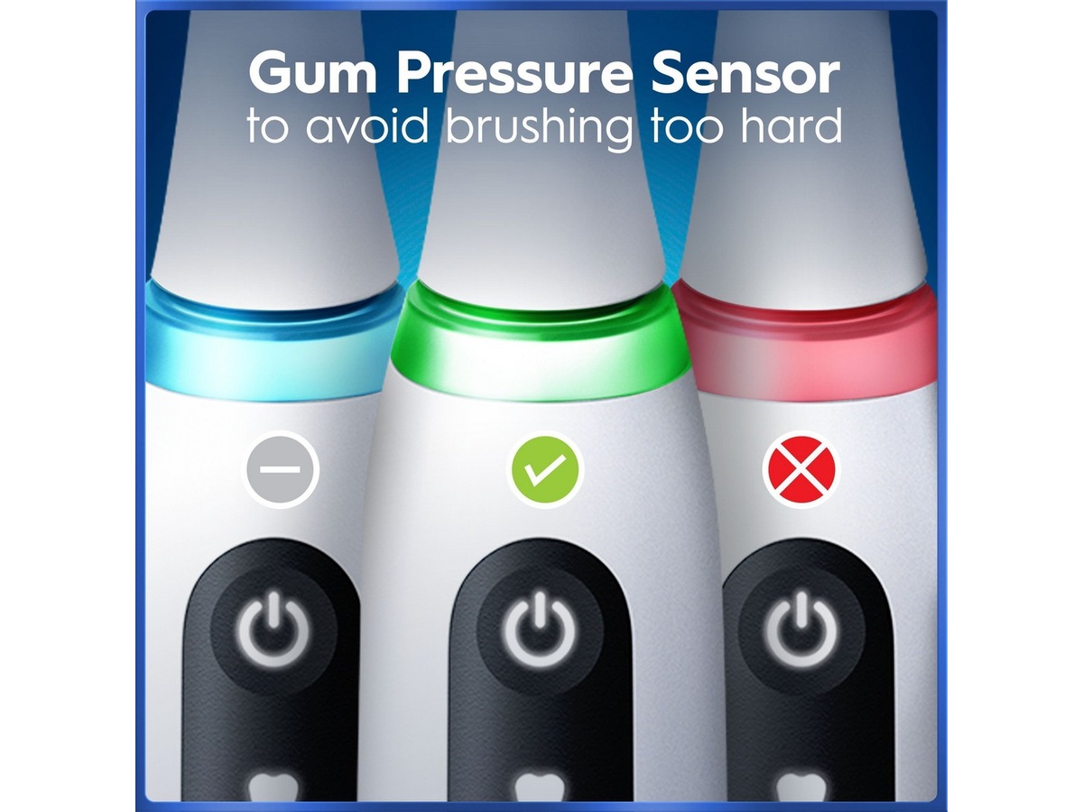 Oral-B iO5 elektrisk tannbørste (hvit) Tannbørstehoder