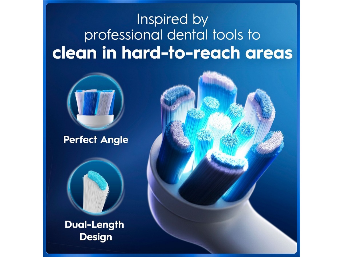 Oral-B iO5 elektrisk tannbørste (hvit) Tannbørstehoder