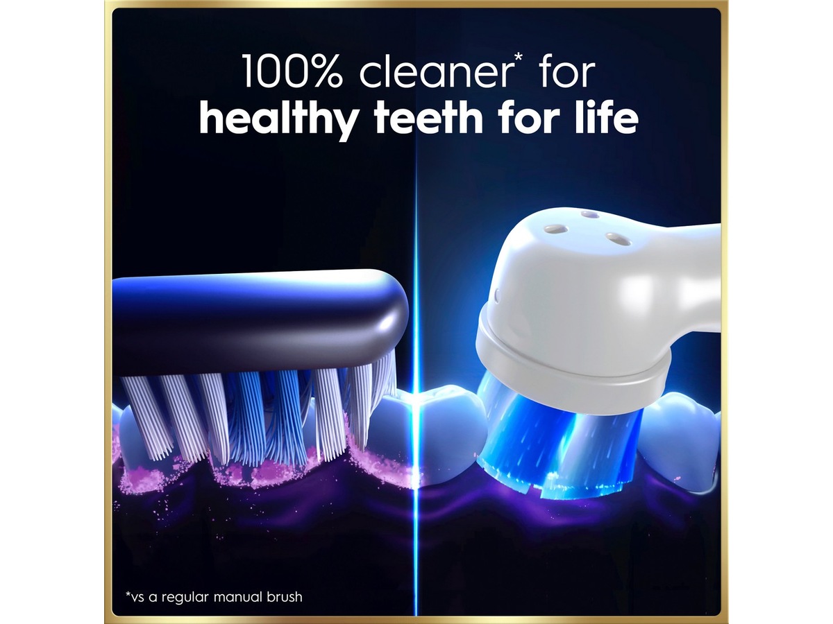 Oral-B iO9 elektrisk tannbørste (rosa) Tannbørstehoder