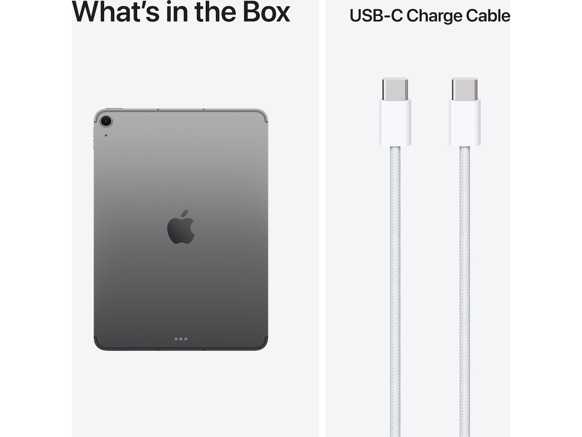 iPad Air 11" (2026) Wi‑Fi + Cellular 1TB (stellargrå) Nettbrett / iPad