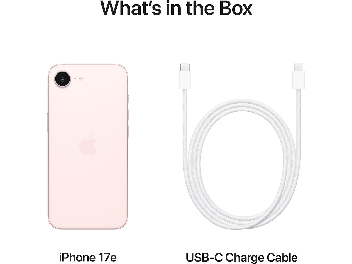 iPhone 17e 512GB (myk rosa) Mobiltelefoner