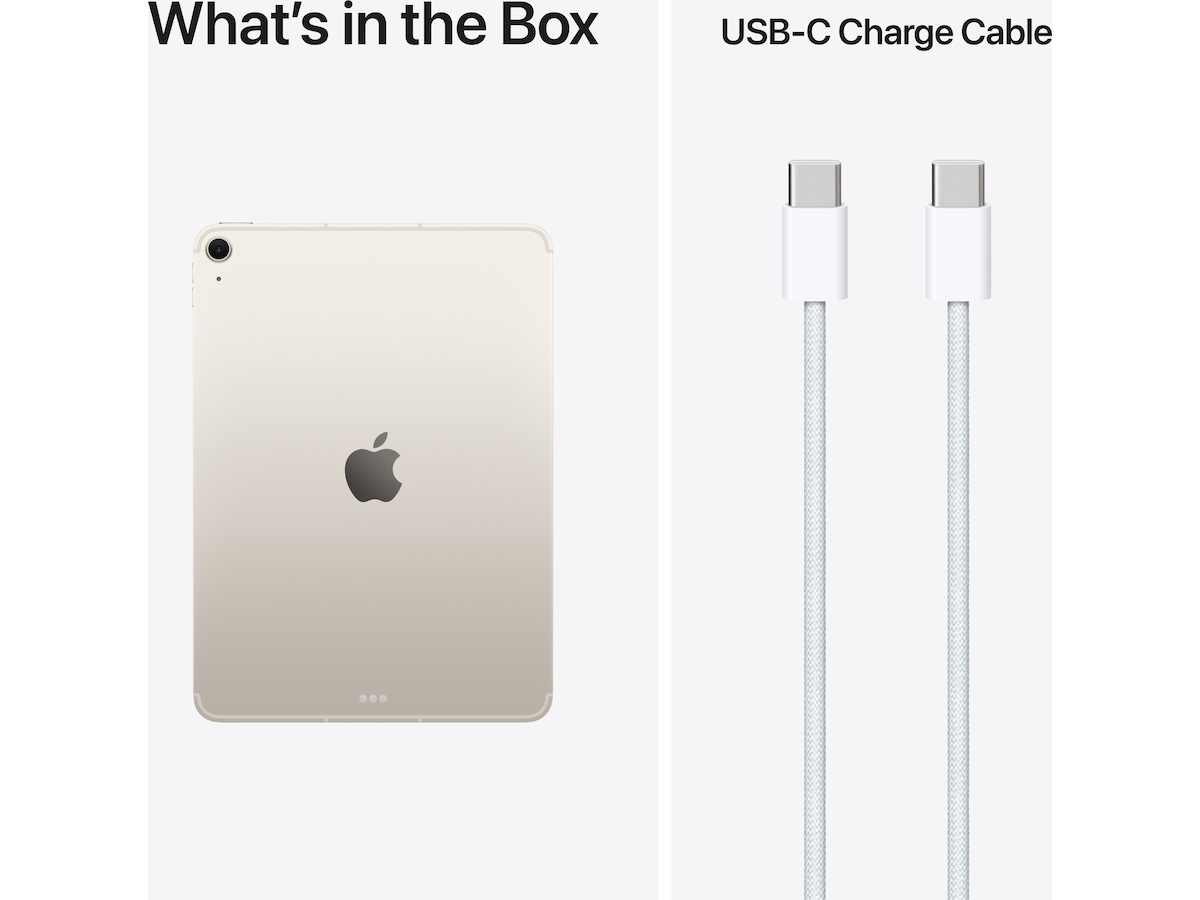 iPad Air 11" (2026) Wi‑Fi + Cellular 1TB (stjerneskinn) Nettbrett / iPad