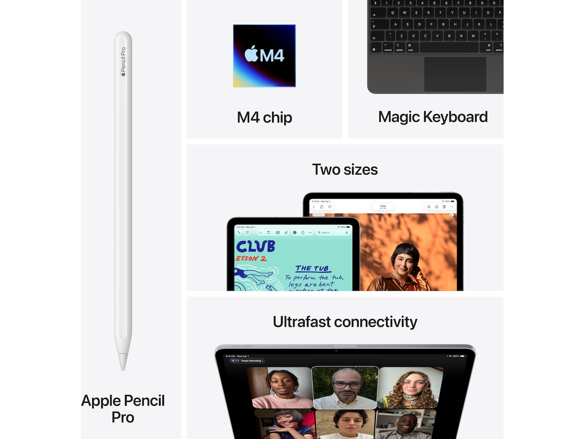iPad Air 13" (2026) 256GB WiFi (lilla) Nettbrett / iPad