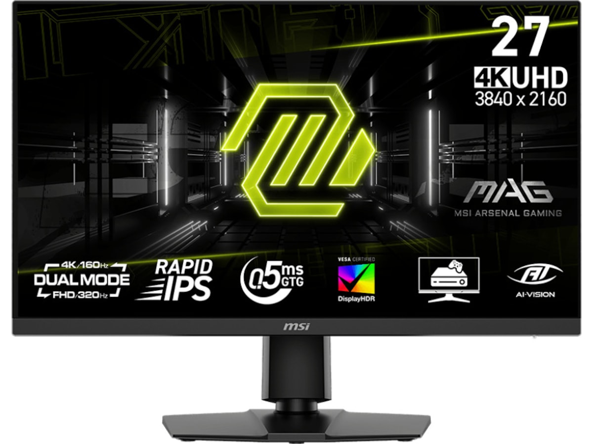 MSI 27" 4K gamingskjerm 272URDF E16 -B-Grade Demo skjermer