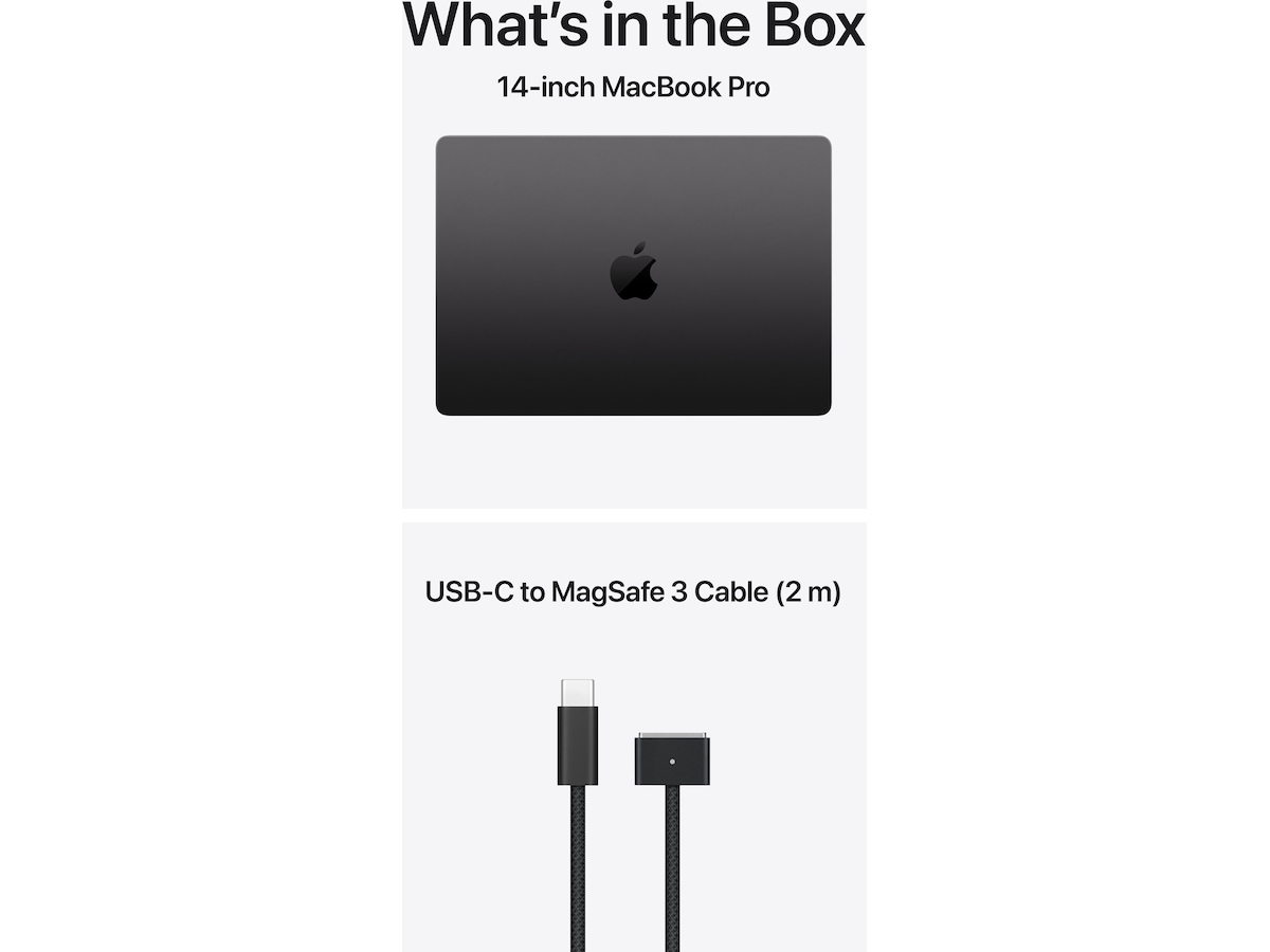 MacBook Pro 14 M5 Max (2026) 2TB (stellarsvart) PC - Bærbar / laptop