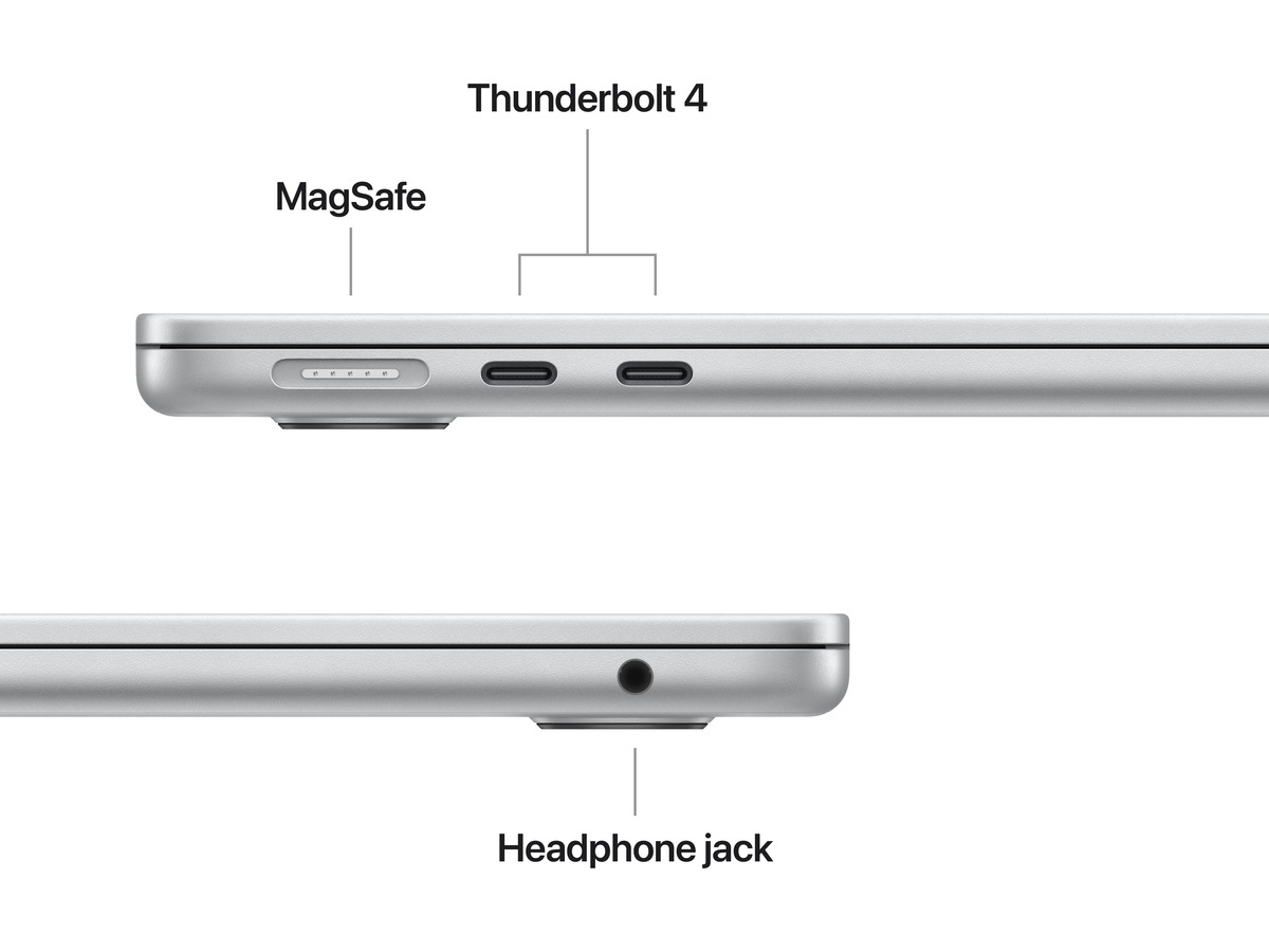 MacBook Air 13" M5 (2026) 1TB (sølv) PC - Bærbar / laptop