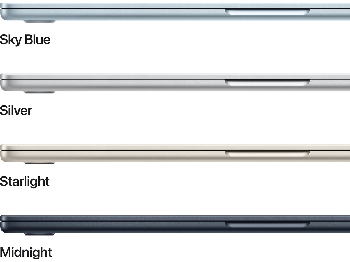 MacBook Air 15" M5 (2026) 1TB (stjerneskinn) PC - Bærbar / laptop