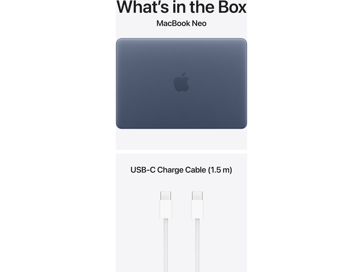 MacBook Neo 13" A18 Pro (2026) 256GB (indigo) PC - Bærbar / laptop