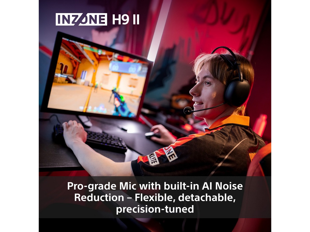 Sony INZONE H9 II Trådløst støydempende hodesett (svart) -B-Grade Demo headset