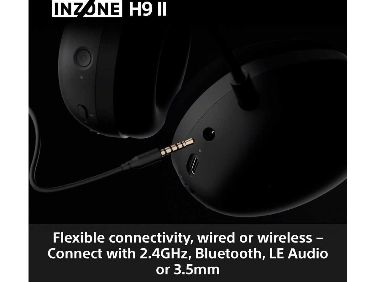 Sony INZONE H9 II Trådløst støydempende hodesett (svart) -B-Grade Demo headset