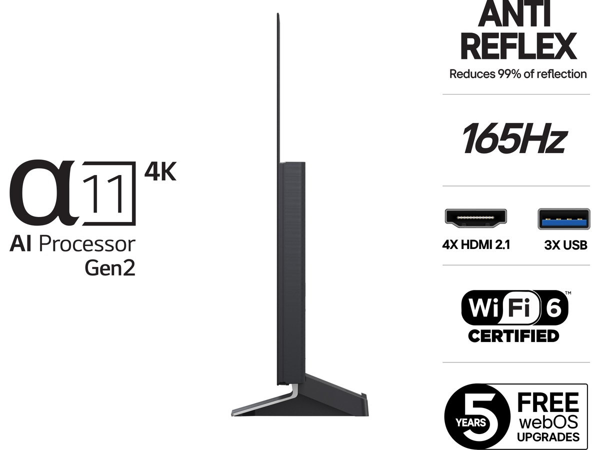 LG 48" G5 AI 4K OLED Smart-TV (2025) -B-Grade Demo TV/projektor