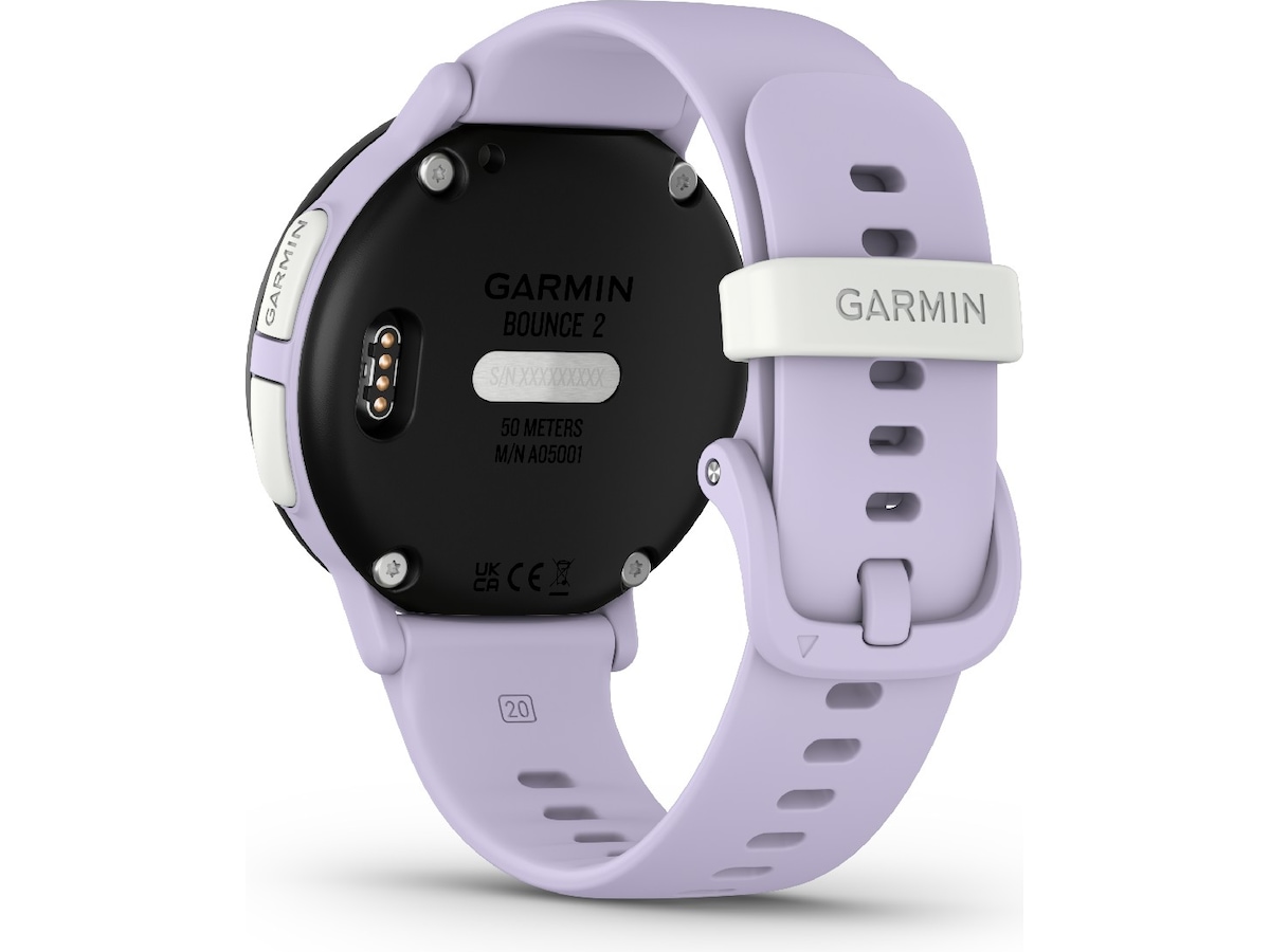 Garmin Bounce 2 (lys lilla) -B-Grade Demo klokker
