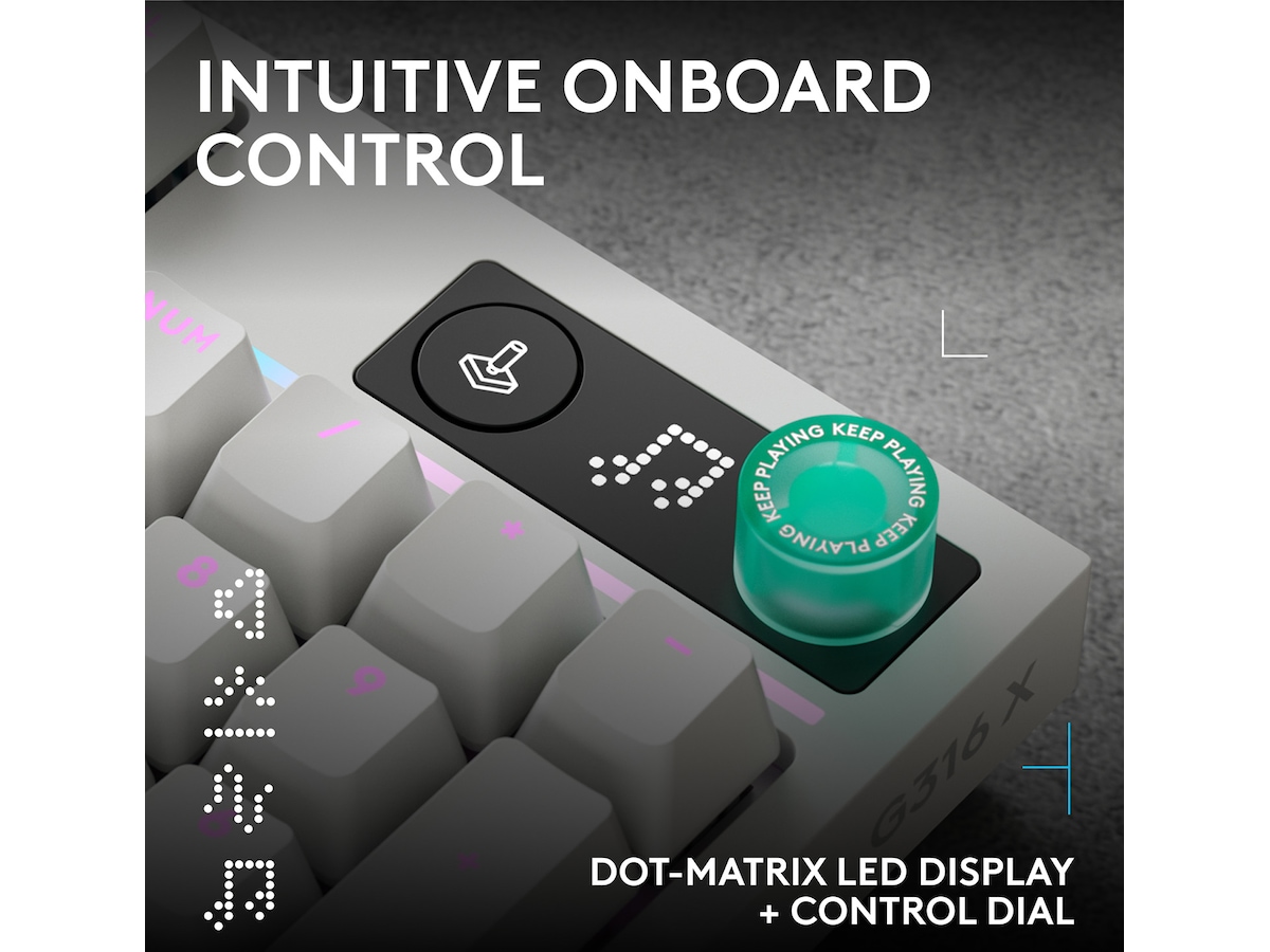 Logitech G316 X 98 spilltastatur Gamingtastatur