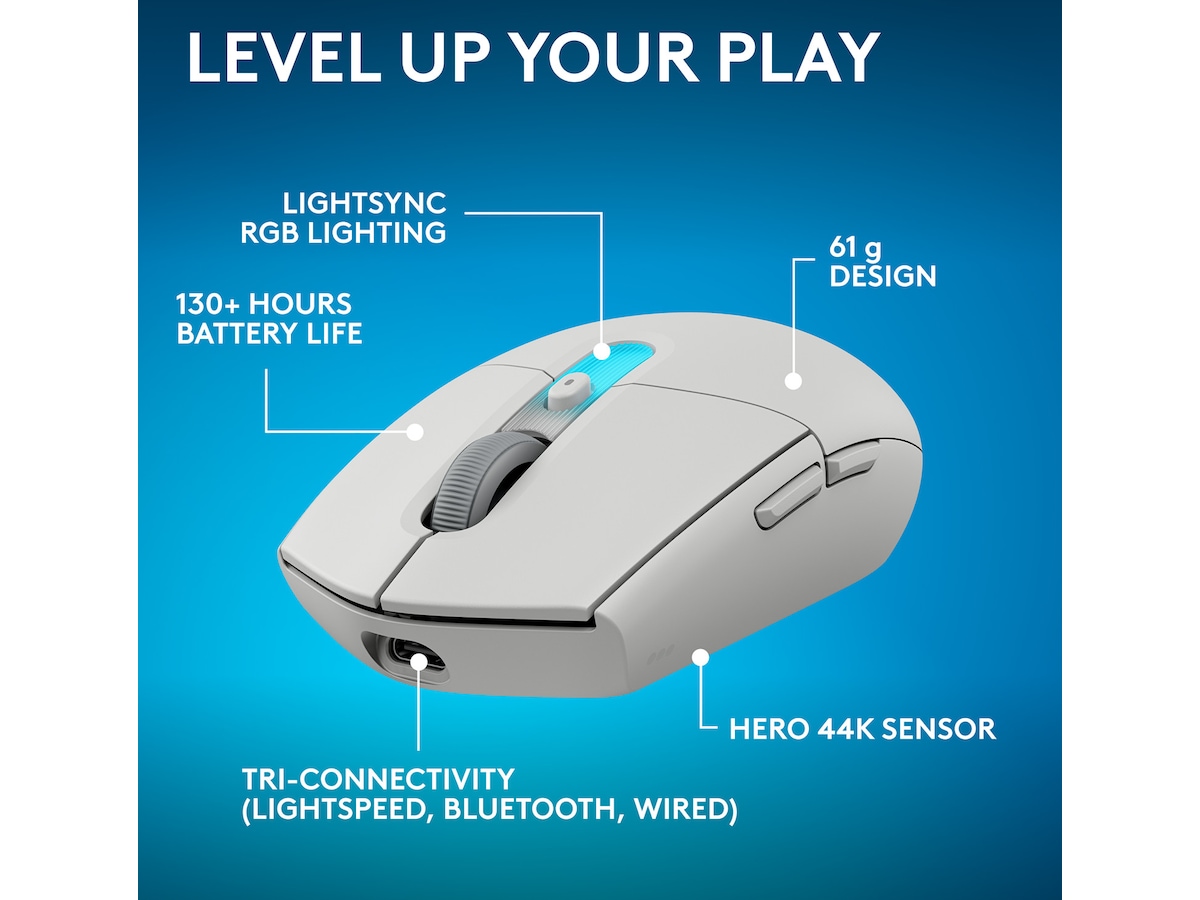 Logitech G305 X SUPERLIGHT trådløs gamingmus Gamingmus