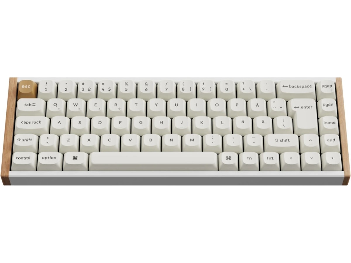 Keychron K6 HE SE Trådløst Gamingtastatur (tre/hvit) -B-Grade Demo tastatur