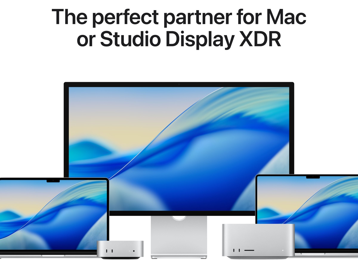 Apple Studio Display (2026) Standard glass - stativ med vinkeljustering -B-Grade Demo skjermer
