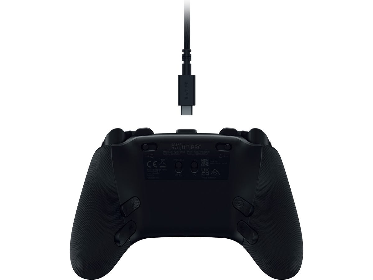 Razer Raiju V3 Pro trådløs kontroller for PS5 og PC (sort) -B-Grade Demo gaming