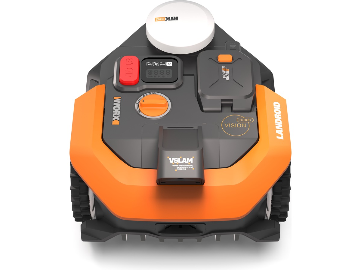 Worx WR305E Landroid Vision Cloud 500m² -B-Grade Demo hjem & fritid
