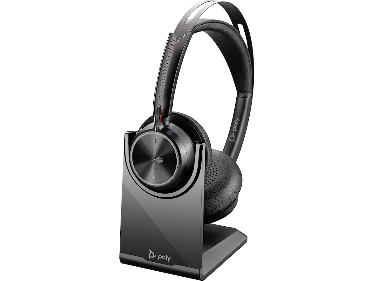 Poly Voyager Focus 2 MS USB-C Headset med ladestativ -B-Grade Demo headset