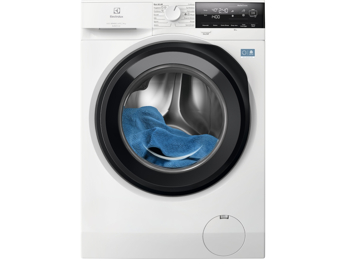 Electrolux 600 SensiCare vaskemaskin (hvit) -B-Grade Demo vask & tørk