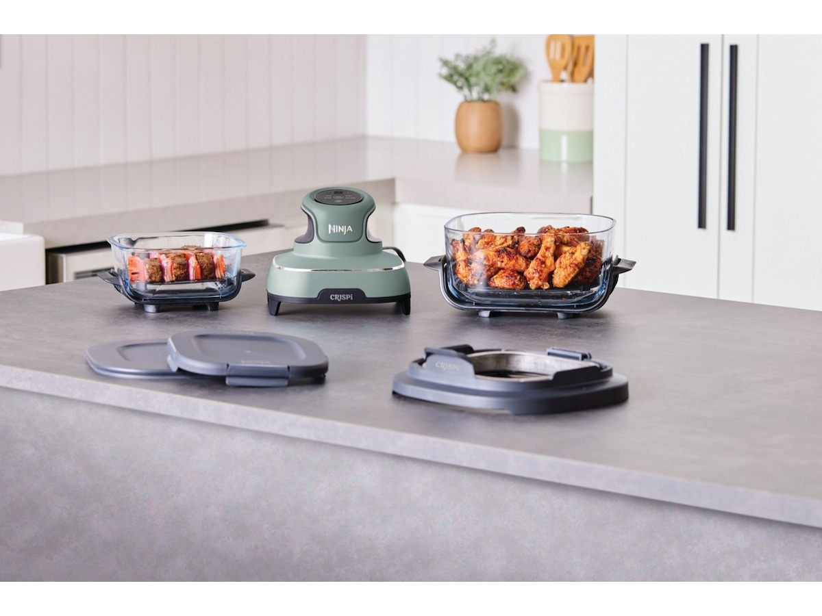 Ninja CRISPi 4-i-1 bærbar airfryer FN101EUSG (Salvia) -B-Grade Demo hjem & fritid