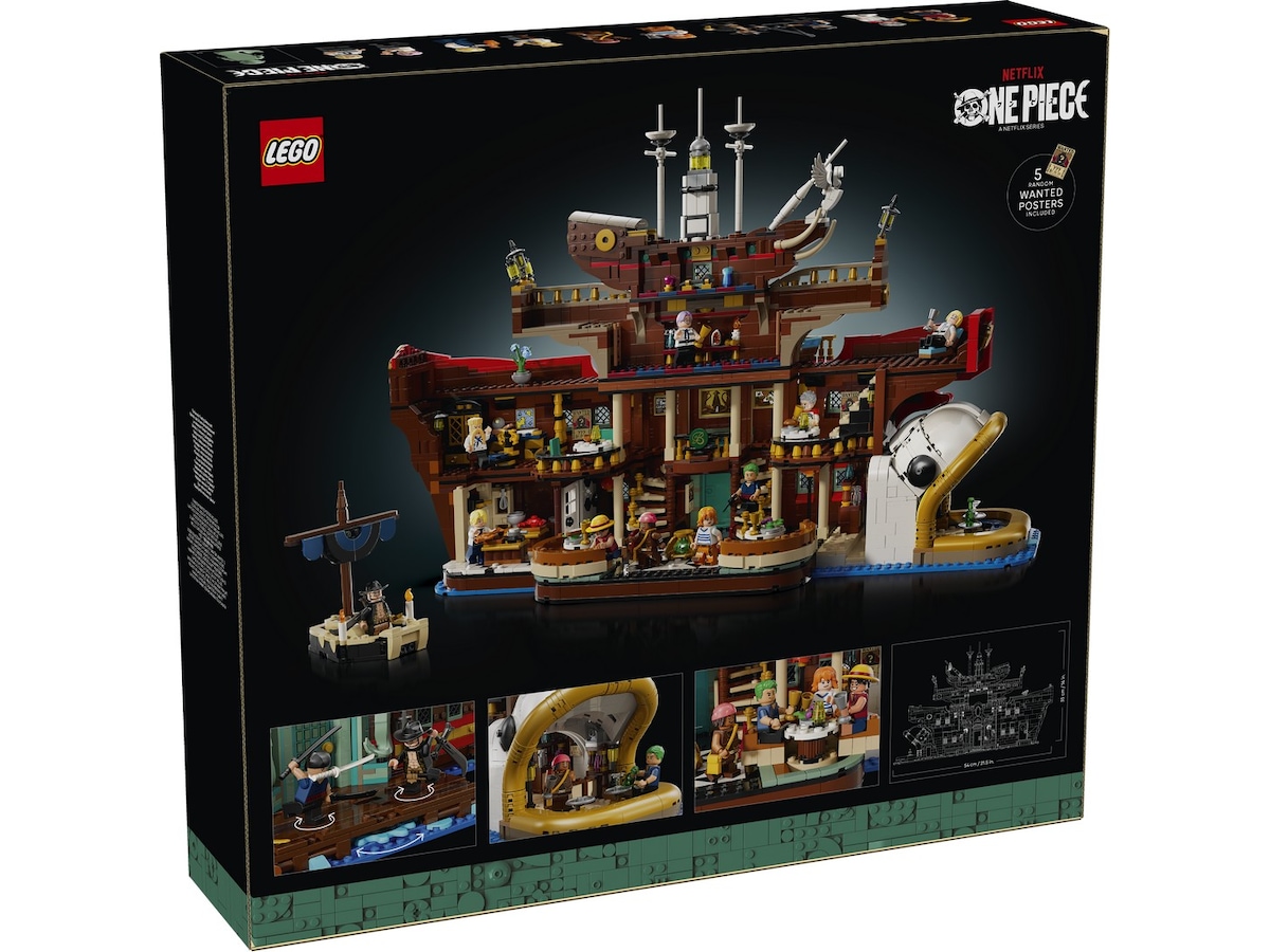 LEGO ONE PIECE Baratie, den flytende restauranten 75640 -B-Grade Leker & hobby