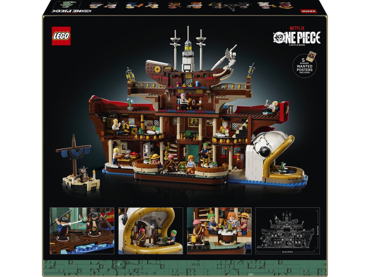 LEGO ONE PIECE Baratie, den flytende restauranten 75640 -B-Grade Leker & hobby
