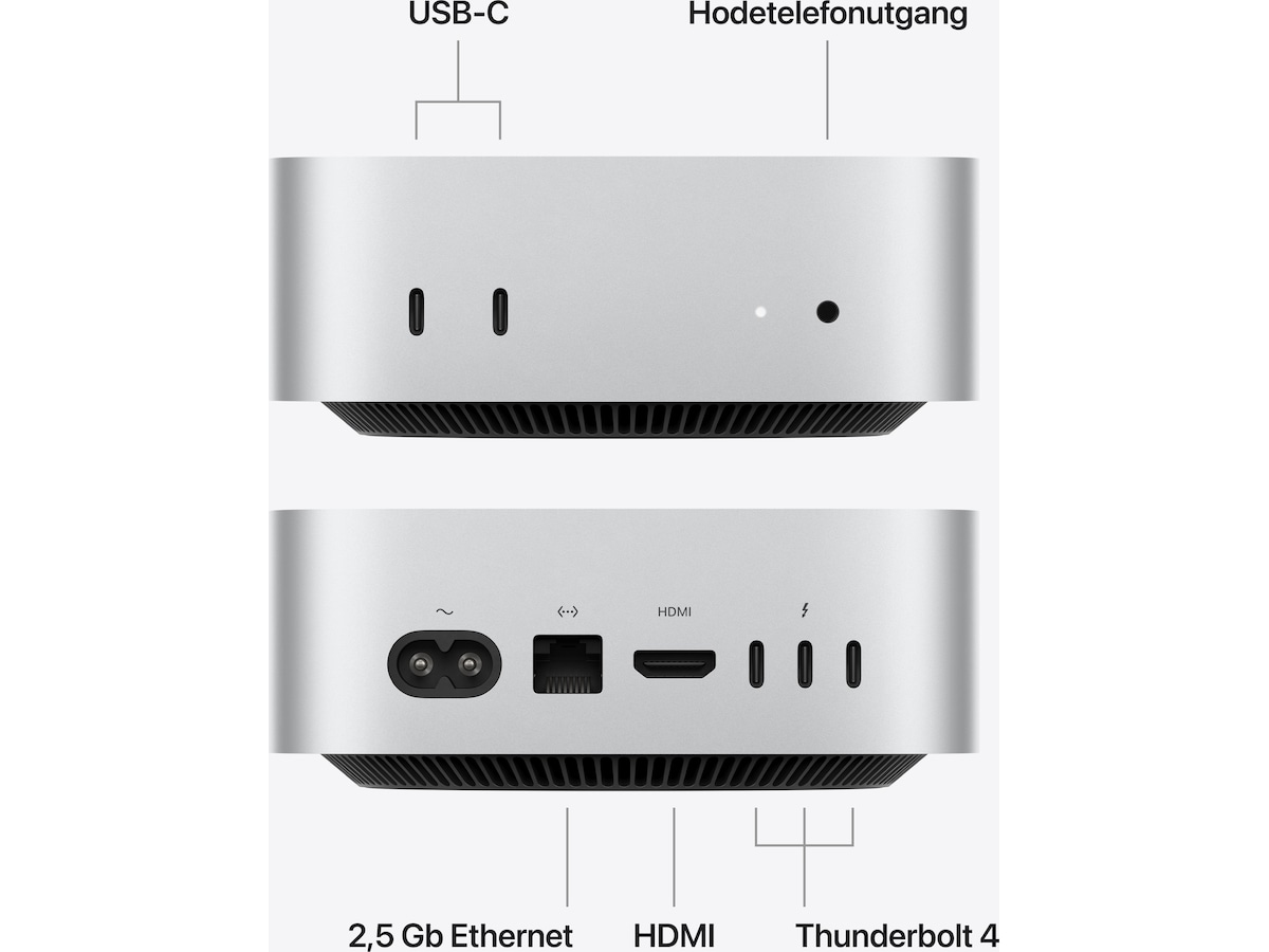 Mac mini M6 (2026) 256GB Stasjonær PC