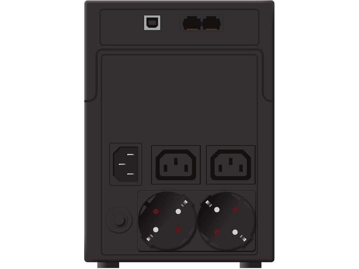 BlueWalker PW UPS VI 1200 SHL UPS og UPS batteri