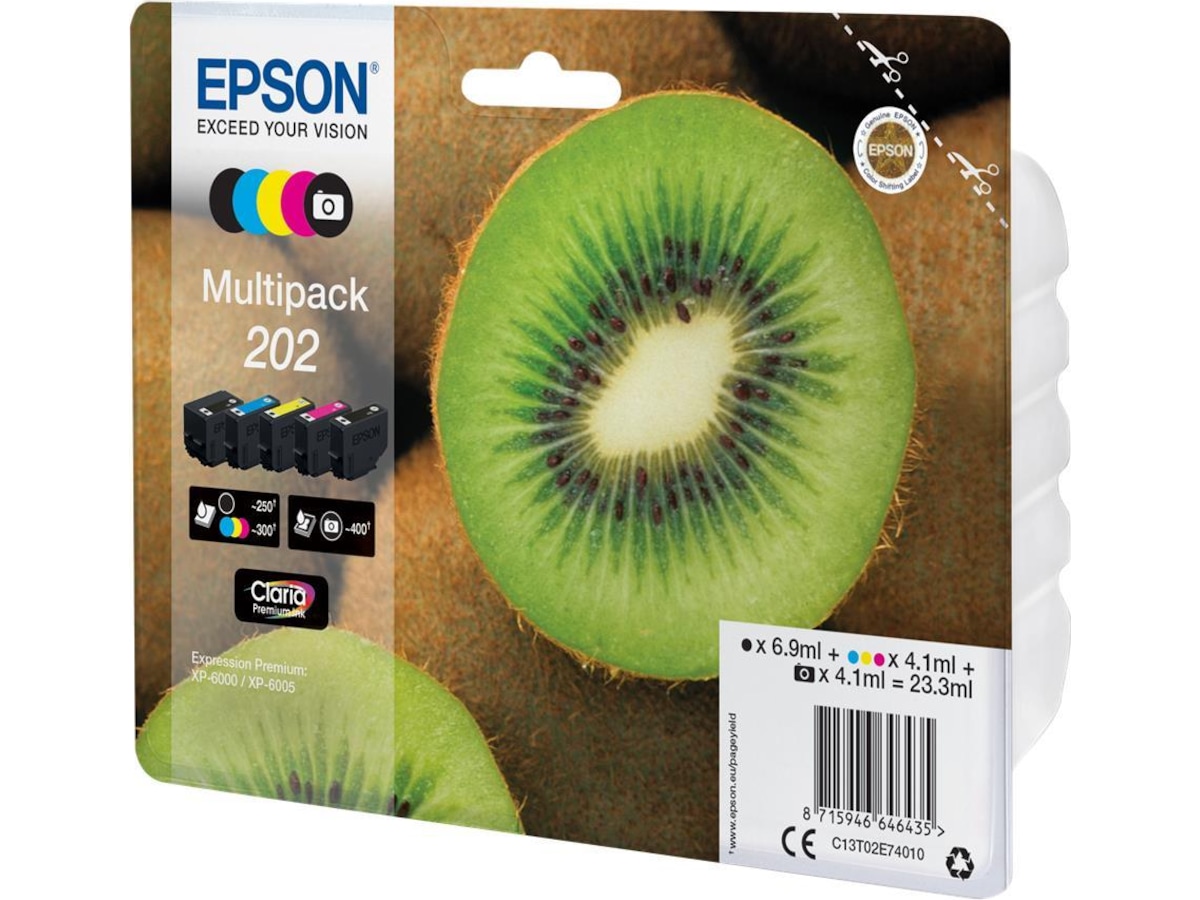 Epson 202 Multipack (5clr) Blekkpatroner