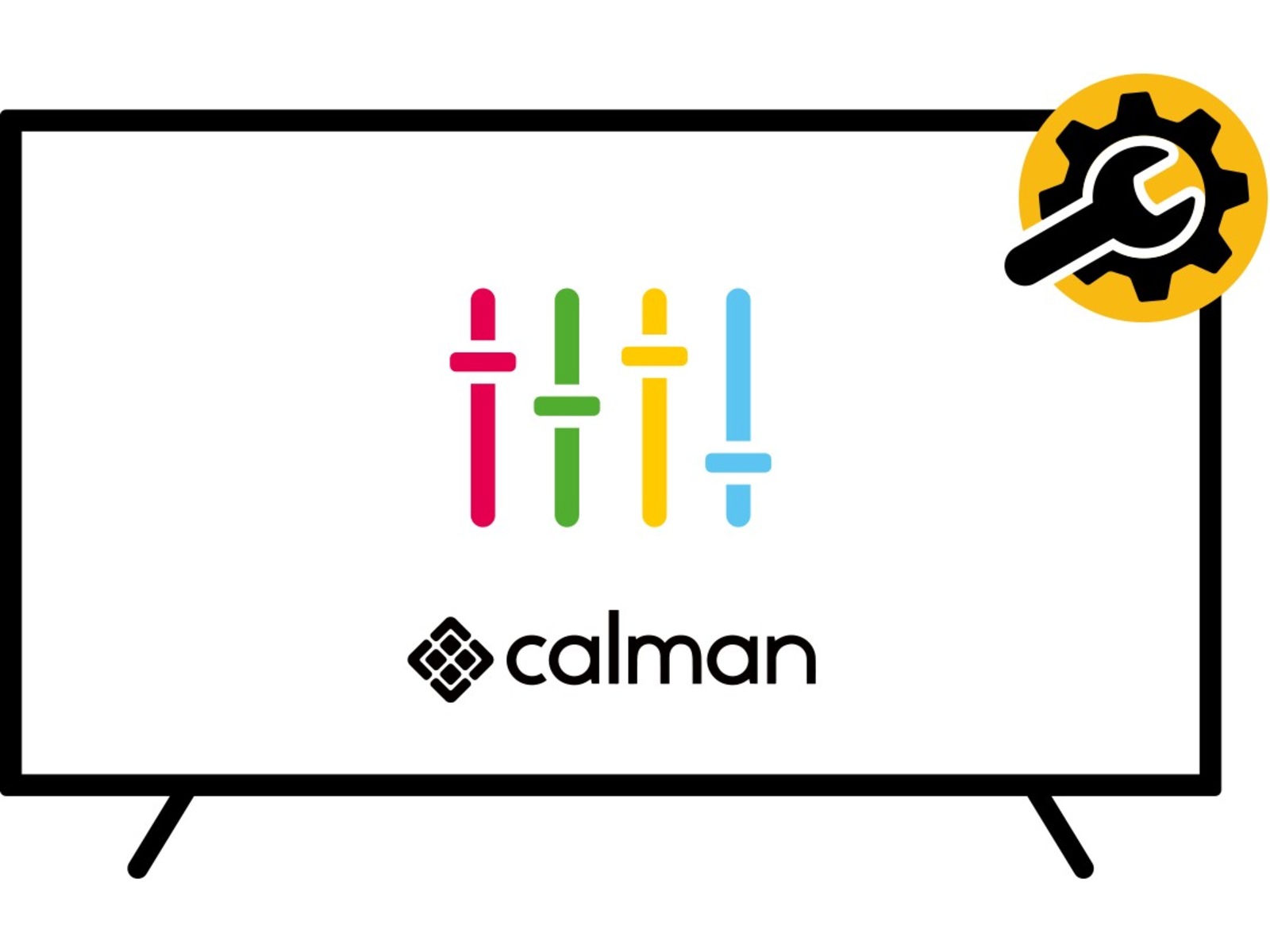 Bildekalibrering av TV TV-ramme & tilbehør