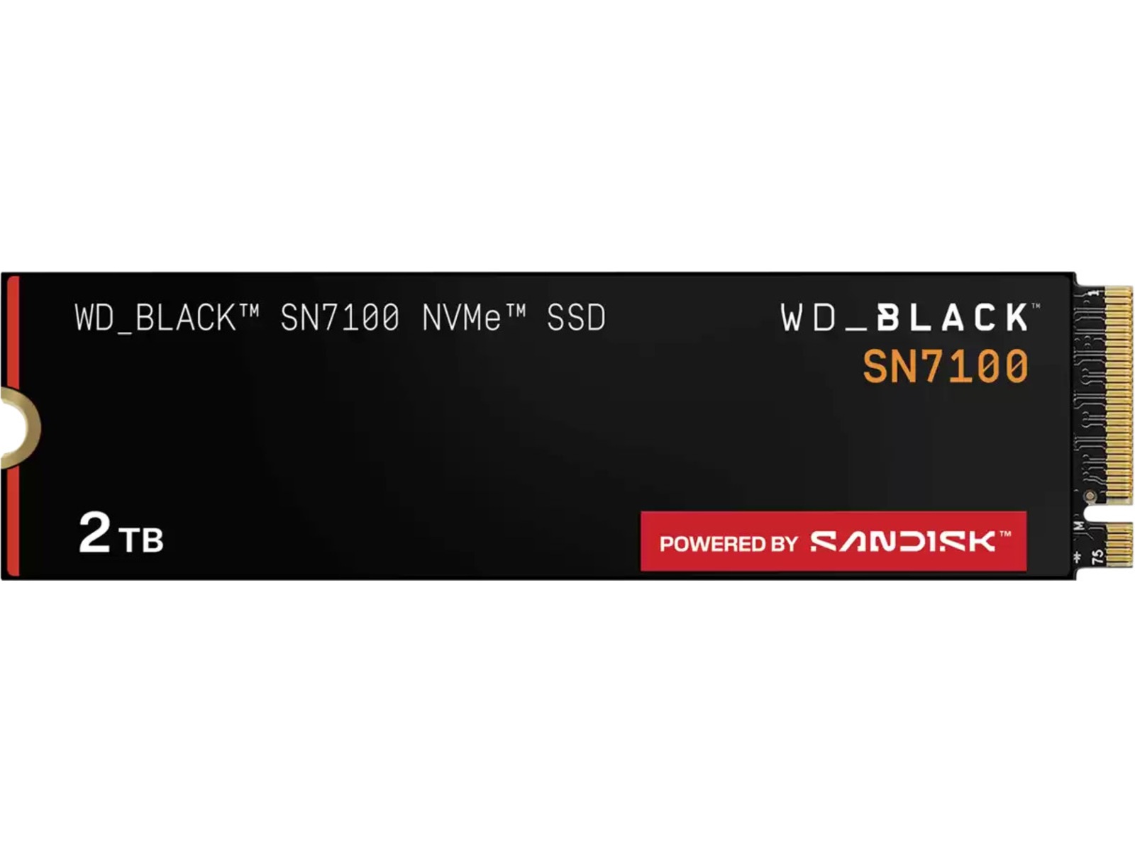 Sandisk WD Black SN7100 NVMe 2TB SSD SSD M.2
