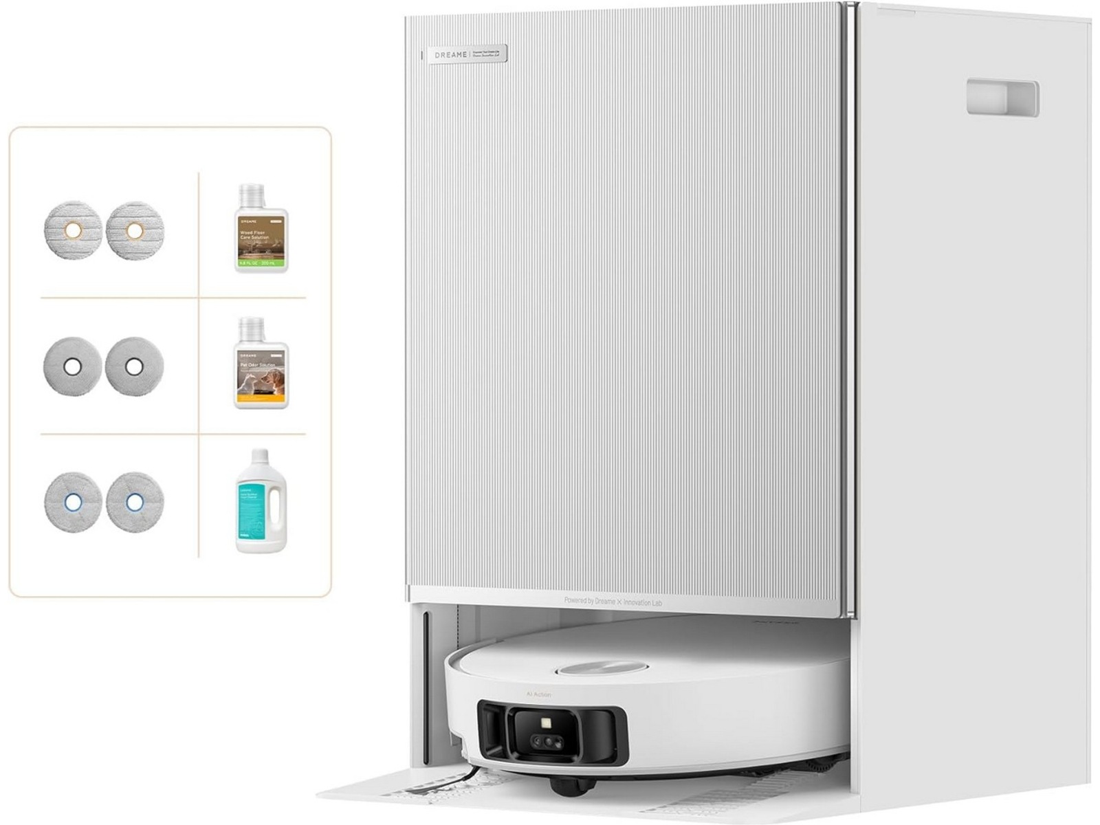 Dreame matrix 10 Ultra robotstøvsuger (hvit) Robotstøvsugere