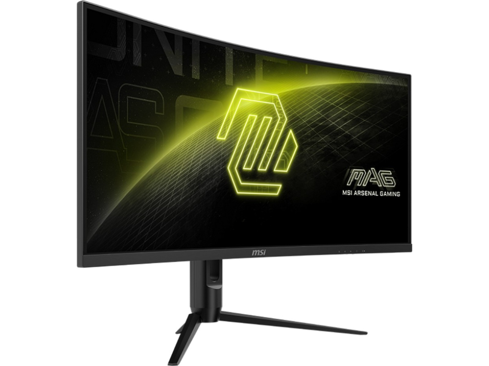MSI 34" curved gamingskjerm MAG 342CQR E2 Skjermer