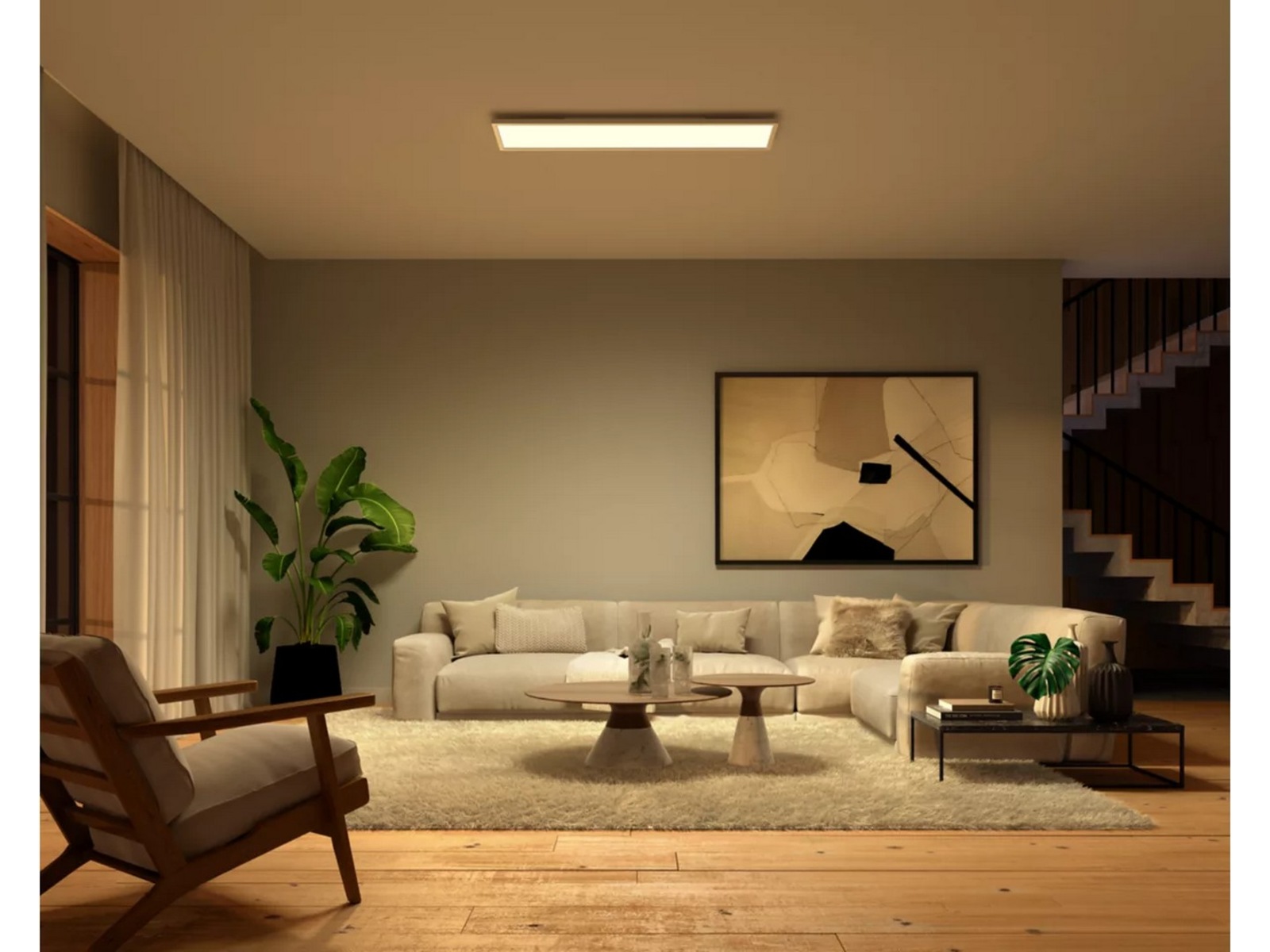 Philips Hue Surimu rektangulær taklampe Taklampe